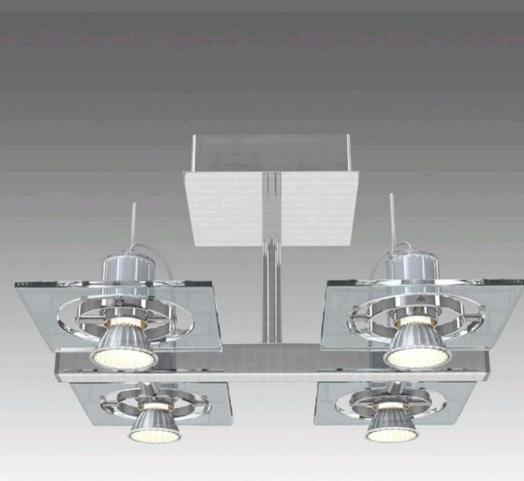 Ikea Fuga spots - plafondlamp, Huis en Inrichting, Ophalen, Metaal of Aluminium, Zo goed als nieuw, Modern