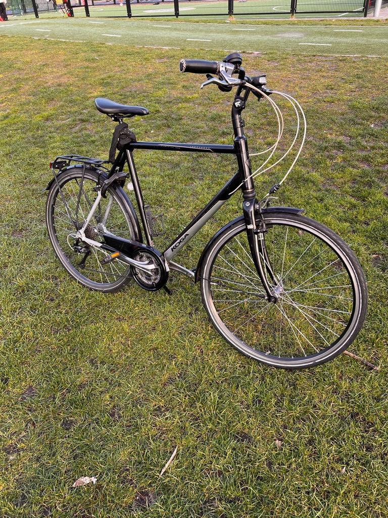 Koga herenfiets / trekkingfiets - framemaat 63 cm, Ophalen, 28 inch, Gebruikt, Vering