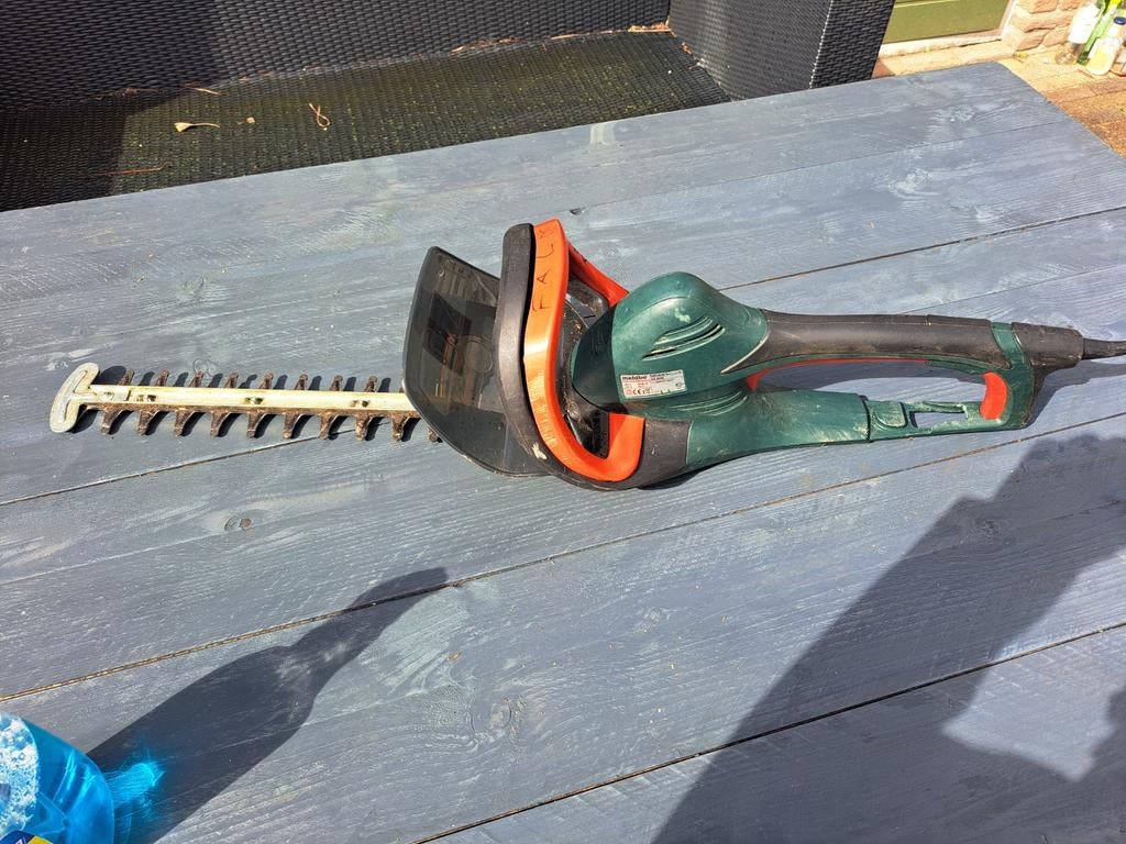 Metabo Elektrische Heggenschaar - 50 cm meslengte, Tuin en Terras, Heggenscharen, Ophalen of Verzenden, Gebruikt, Elektrisch, Metabo