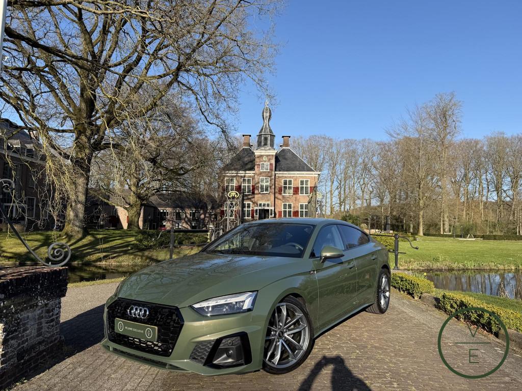 Audi A5 Sportback 35 TFSI S edition Competition | Virtual Co, Auto's, Gebruikt, 4 cilinders, Leder en Stof, Origineel Nederlands