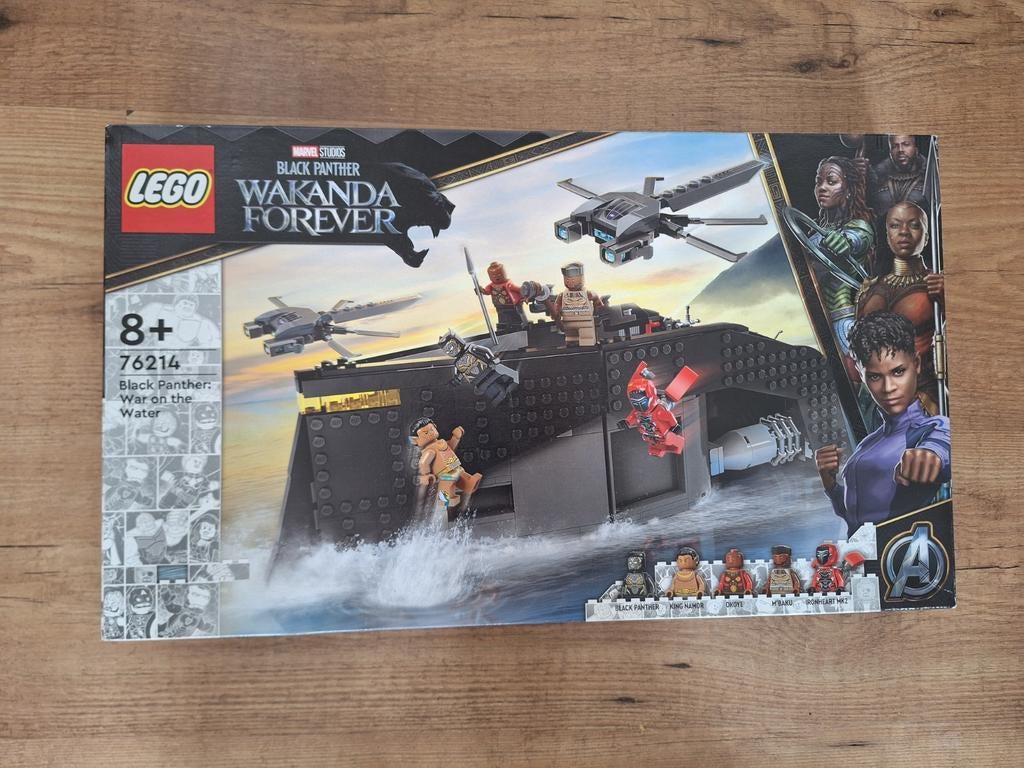 LEGO Black Panther: War on the Water (76214), Inclusief minifiguren, Marvel, Lego, Nieuw