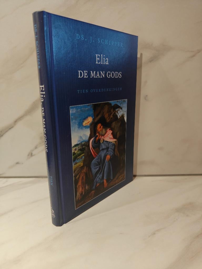 Ds. J. Schipper: Elia de man Gods  Tien overdenkingen, Boeken, Ophalen of Verzenden, Gelezen, Christendom | Protestants