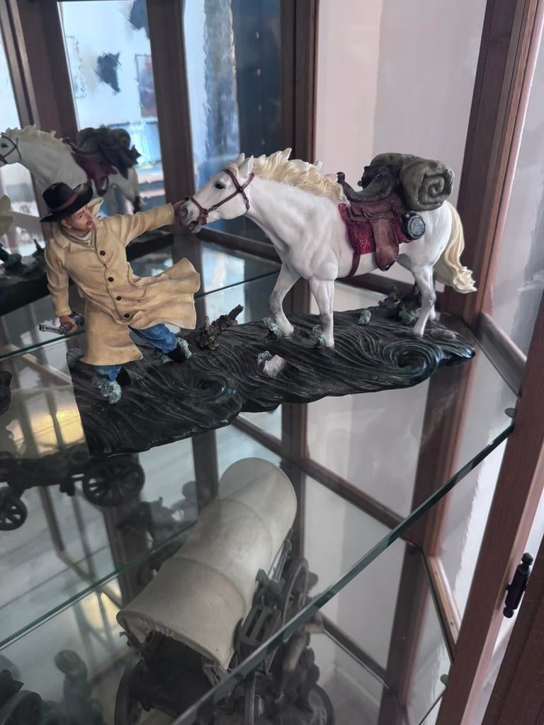 Cowboy beeld, Verzamelen, Beelden en Beeldjes, Ophalen, Zo goed als nieuw