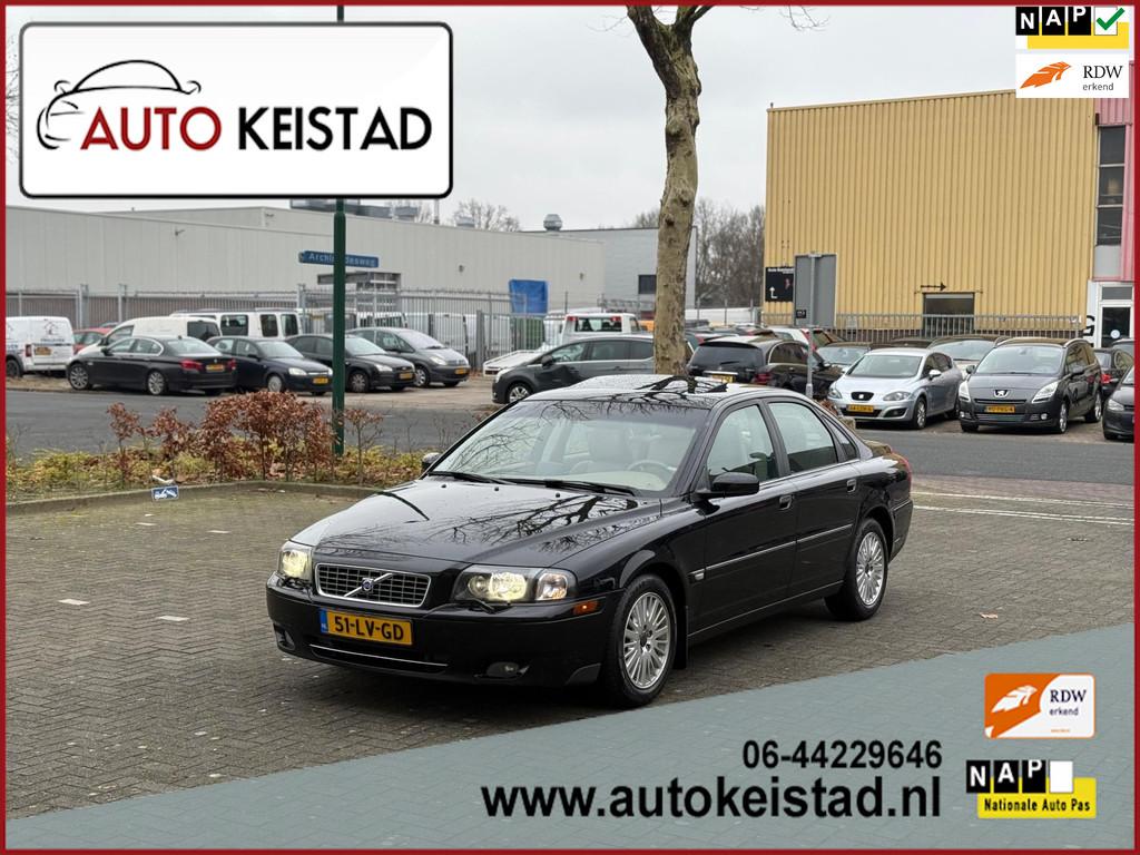 Volvo S80 2.9 EXCLUSIVE LEDER/XENON/SCHUIFDAK! NETTE STAAT!, 196 pk, Beige, Leder en Stof, Origineel Nederlands