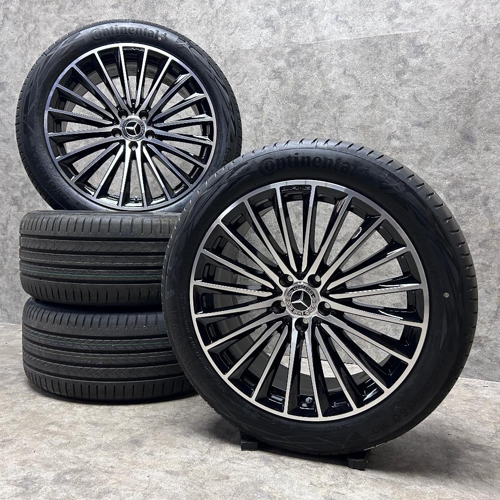 20 inch originele AMG velgen + zomerbanden Mercedes GLC X254, Auto-onderdelen, 255 mm, Banden en Velgen, Nieuw, Ophalen of Verzenden