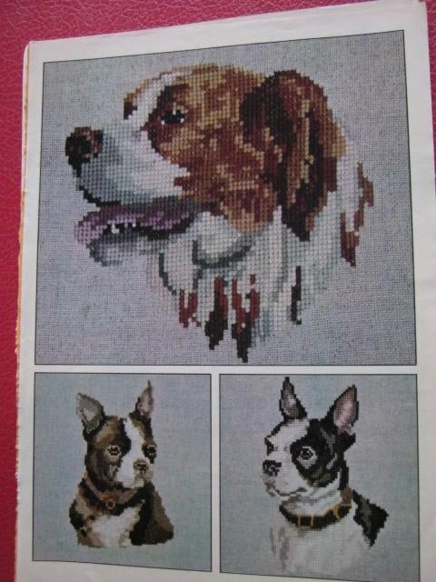 Borduurpatroon   Honden   nr 1302, Verzenden, Nieuw, Handborduren, Patroon