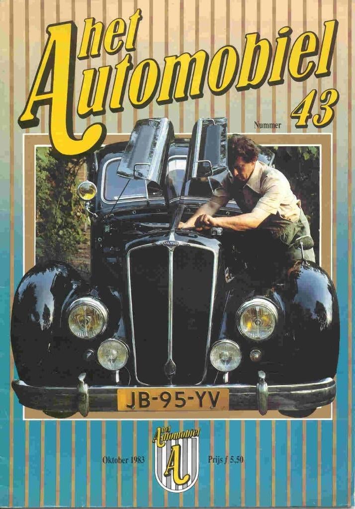 Het Automobiel 43 1983 Geschiedenis Skoda, Salmson, BMC, Ophalen of Verzenden, Nieuw, Overige merken