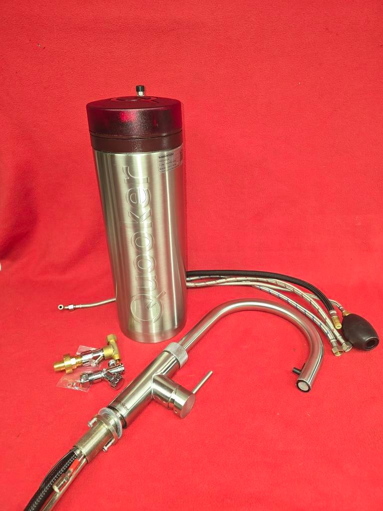 Quooker 3 liter PRO-VAQ met een FLEX RVS  kraan, Ophalen, Minder dan 50 cm, Zo goed als nieuw, Minder dan 100 cm