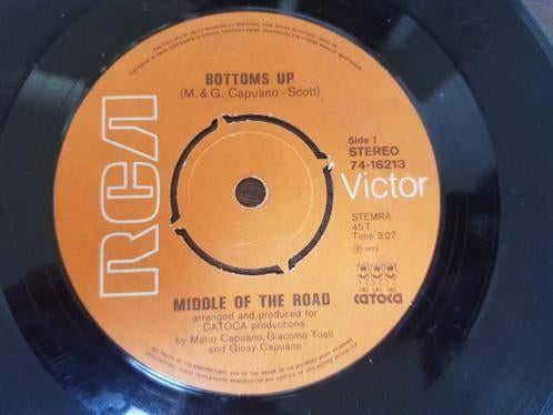 Middle Of The Road – Bottoms Up, 7 inch, Single, Ophalen of Verzenden, Zo goed als nieuw