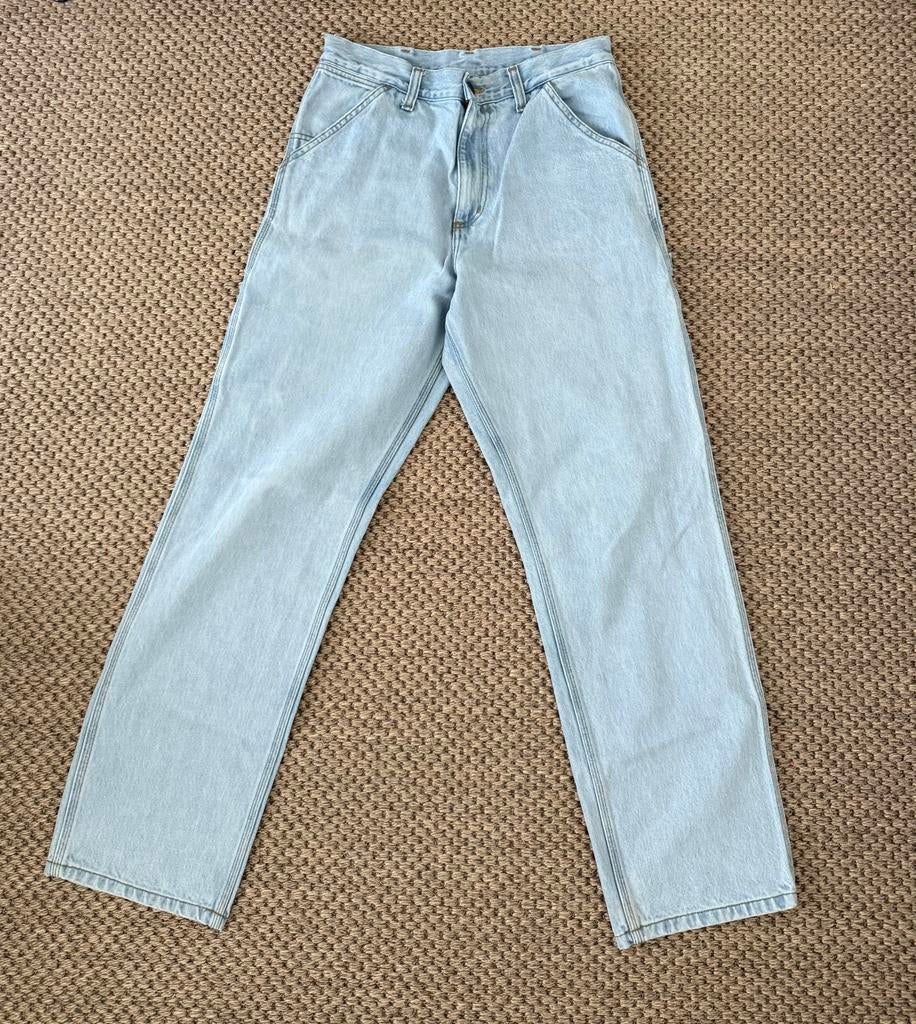 Carhartt heren jeans maat 28/32, Kleding | Heren, Broeken en Pantalons, Verzenden, Gedragen, Maat 46 (S) of kleiner, Blauw