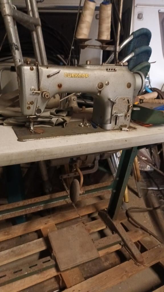 Zware industrie naaimachine, Hobby en Vrije tijd, Naaimachines en Toebehoren, Ophalen of Verzenden, Gebruikt, Naaimachine, Overige merken