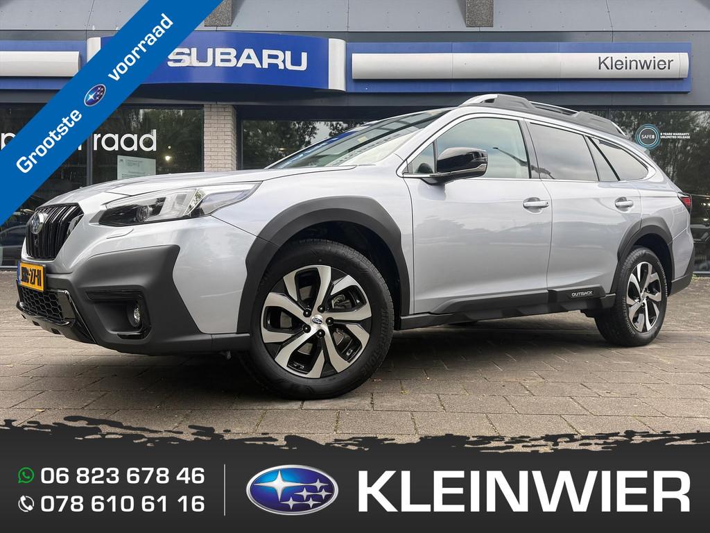 SUBARU Outback 2.5i 169PK AWD CVT Premium Black Edition | Le, Gebruikt, 4 cilinders, 2498 cc, Leder