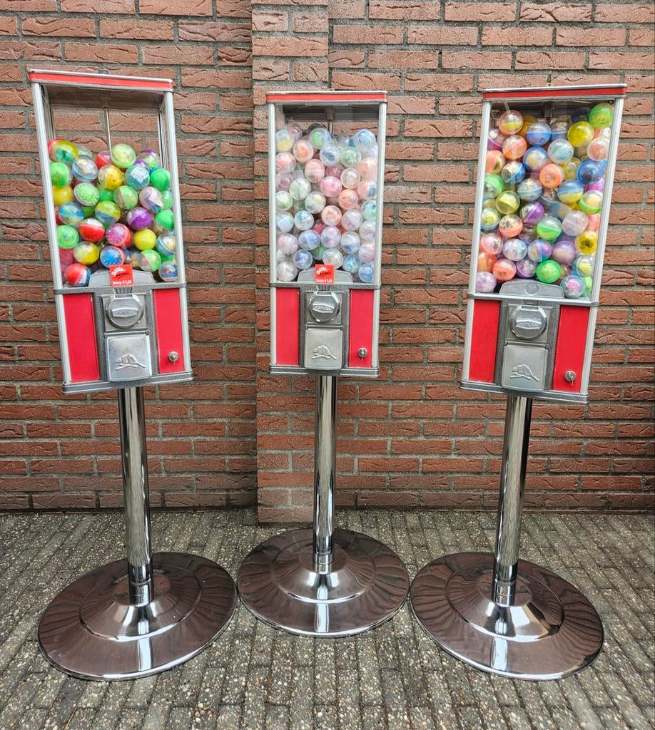 FIFTIES SIXTIES BEAVER CAPSULE /  KAUWGOMBALLEN AUTOMATEN, Ophalen, Zo goed als nieuw
