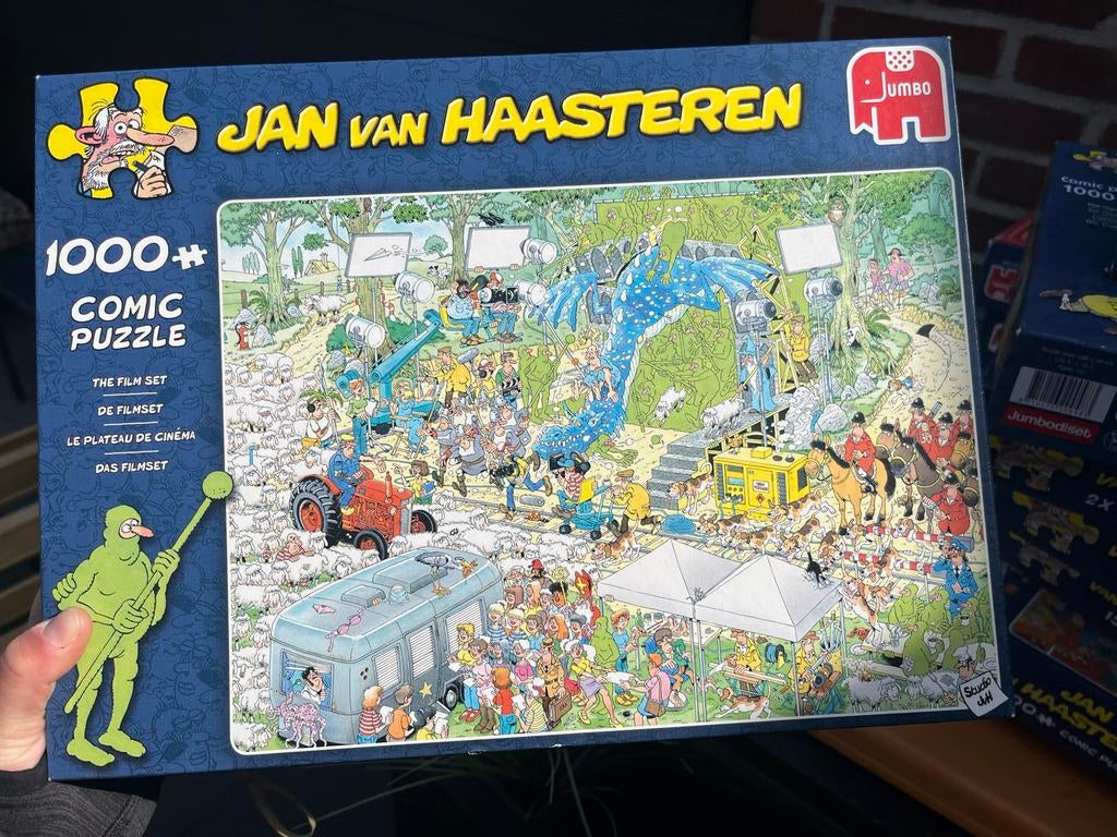 Jan van Haasteren puzzels 1000 stukjes, Ophalen of Verzenden, 500 t/m 1500 stukjes, Zo goed als nieuw, Legpuzzel