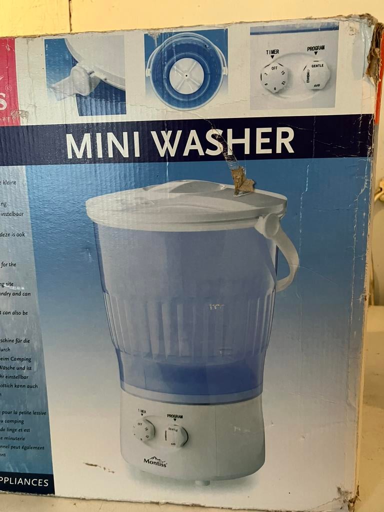 Montiss MINI Wasmachine/ advertentie goed lezen graag, Ophalen