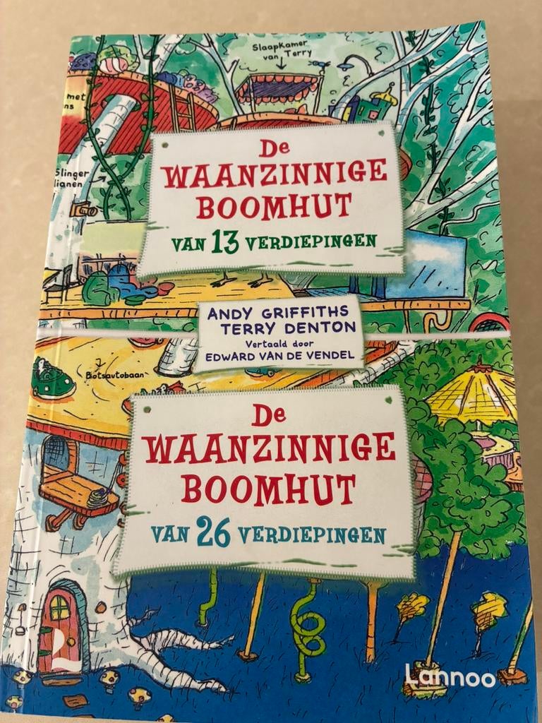 De waanzinnige boomhut van 13 en 26 verdiepingen, Ophalen of Verzenden, Zo goed als nieuw, Fictie algemeen, Andy Griffiths