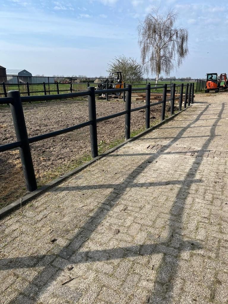 Afrastering, kunststof, paarden, equisafe RS-2, 100 mtr, hek