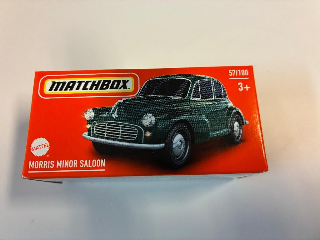 89823: Morris Minor Saloon - Matchbox, Nieuw, Ophalen of Verzenden, Gondel 1, 1186MJ Amstelveen, Service.nl@mattel.com