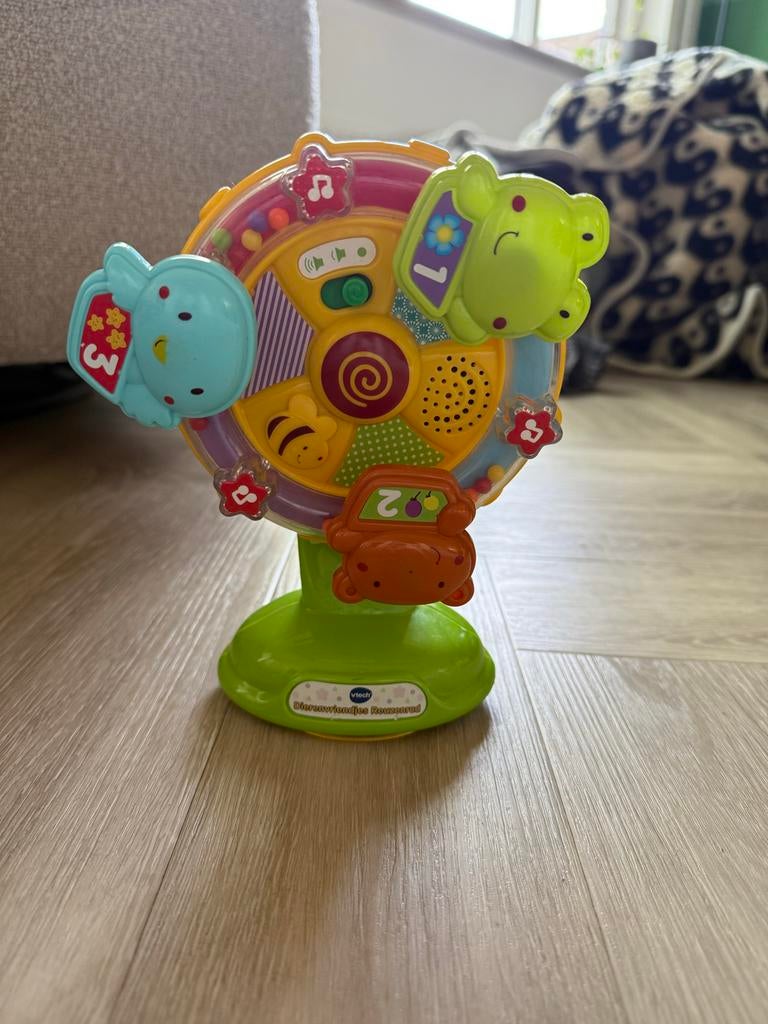 Vtech Dierenvriendjes reuzenrad, Ophalen of Verzenden, Gebruikt, 6 maanden tot 2 jaar