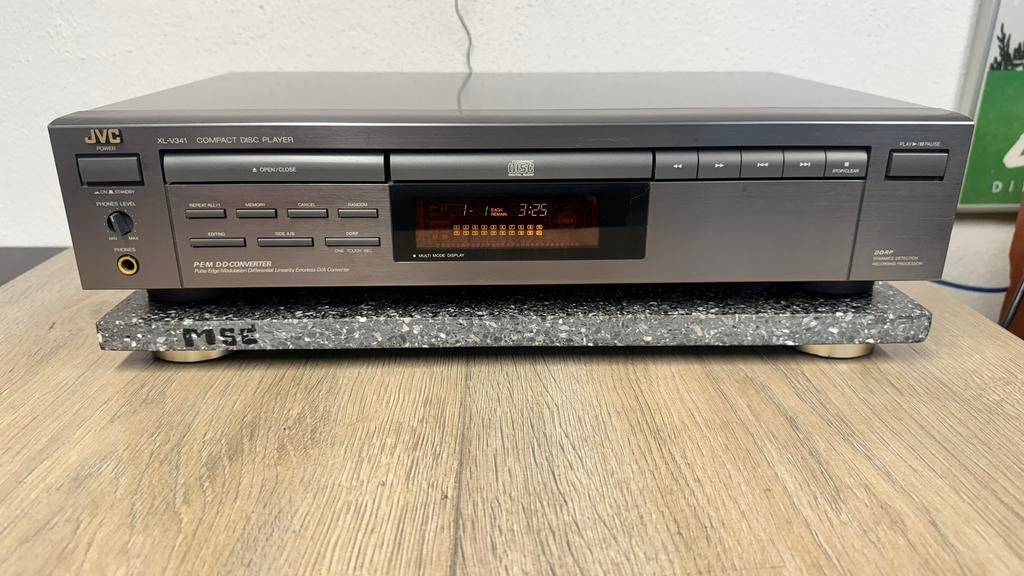 JVC XL-V341 Compact Disc Speler (compu-link) + remote contr., Info@jvc.com, Gebruikt, JVC, Ophalen of Verzenden