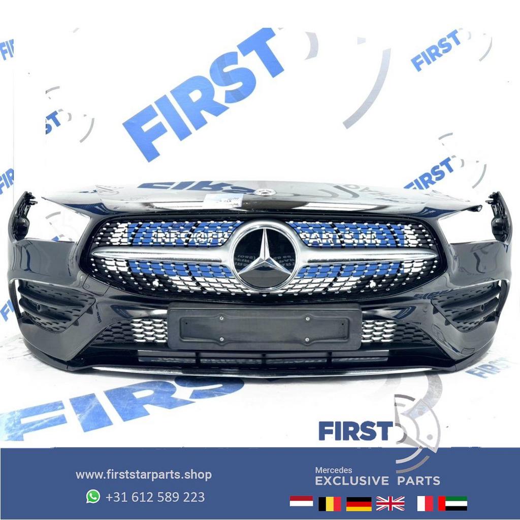 W118 CLA AMG BUMPER ZWART WIT GRIJS VOORBUMPER + DIAMOND GRI, Auto-onderdelen, Carrosserie en Plaatwerk, Bumper, Mercedes-Benz
