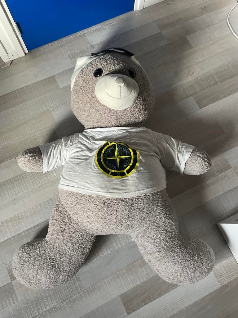 Grote Stone Island Beer Knuffel, Ophalen of Verzenden, Zo goed als nieuw, Beer