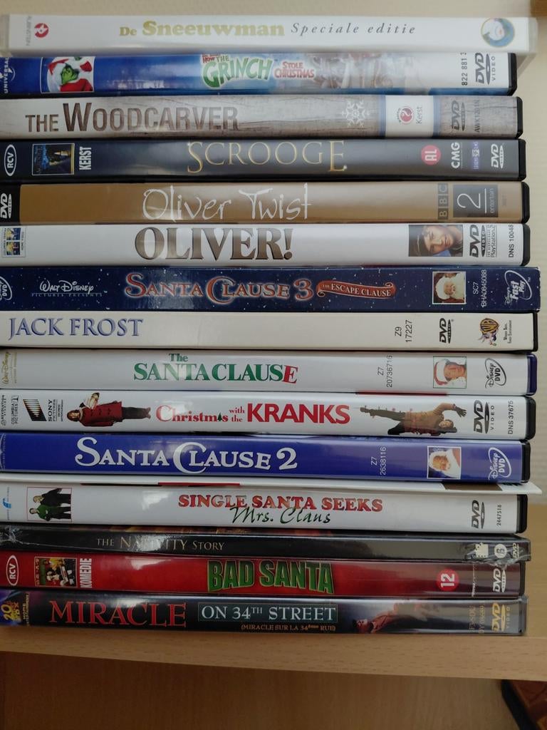 DVD Collectie - Kerstfilms en meer!, Cd's en Dvd's, Ophalen of Verzenden