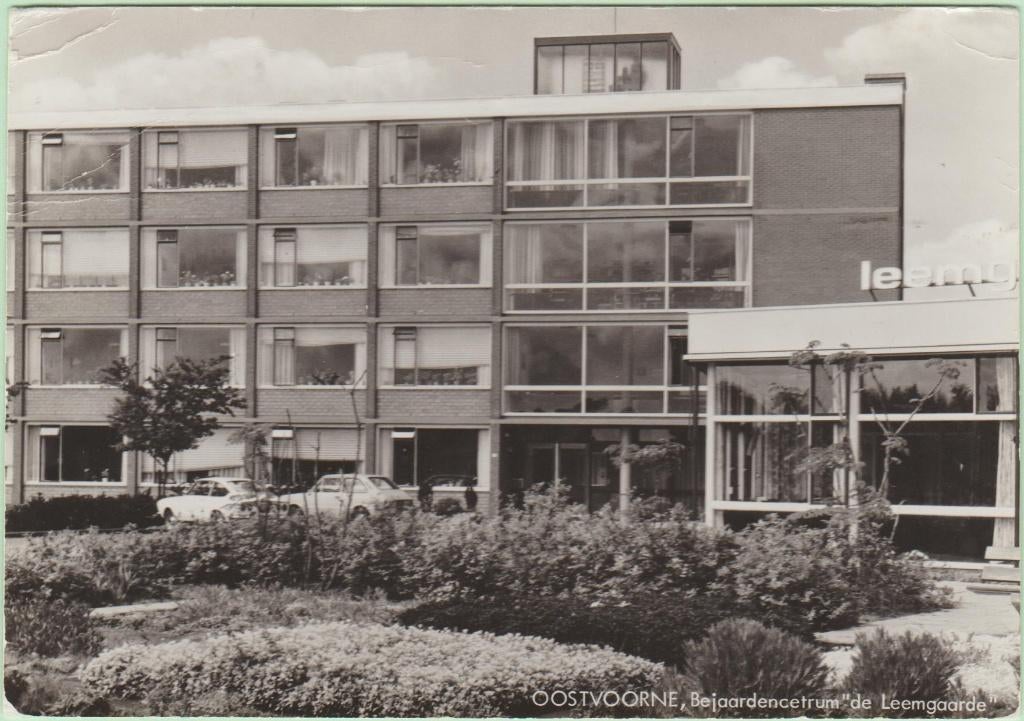 Oostvoorne (ZH) Bejaardecentrum de Leemgaarde '78, Verzenden, 1960 tot 1980, Gelopen, Zuid-Holland