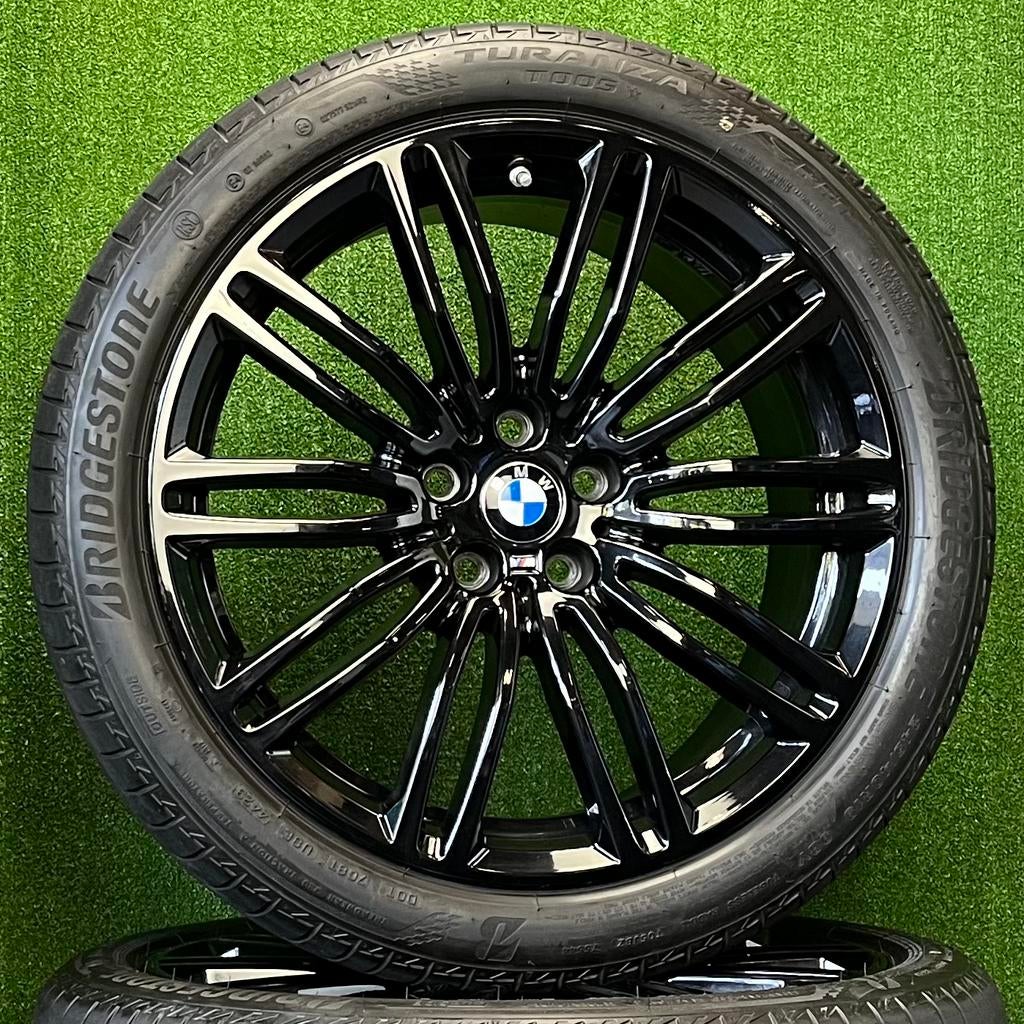 Originele 19 inch BMW 664M velgen met banden 5-serie g30 g31, 19 inch, Gebruikt, 275 mm, Banden en Velgen