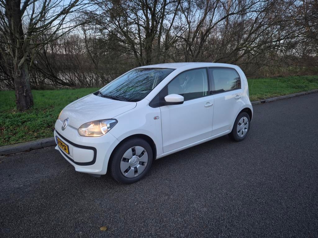 Volkswagen up! 1.0 44KW 4-DRS 2013 Wit, Auto's, Volkswagen, Voorwielaandrijving, Up!, 4 stoelen, Wit