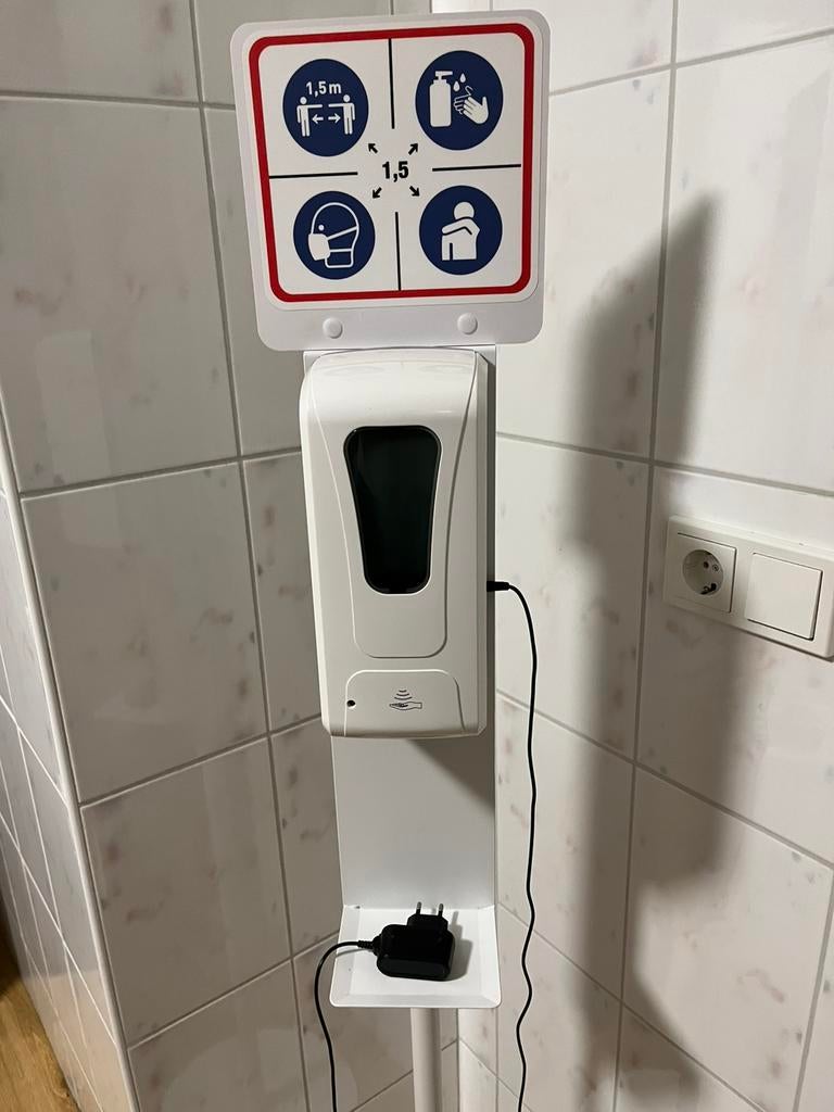 Automatische desinfectie zuil, Ophalen, Zo goed als nieuw