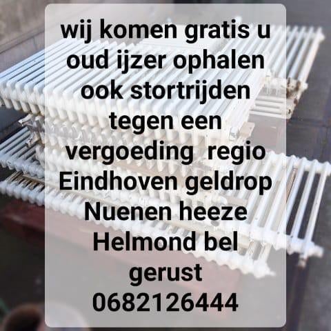 Gratis Oudijzer ophaalservice, Ophalen