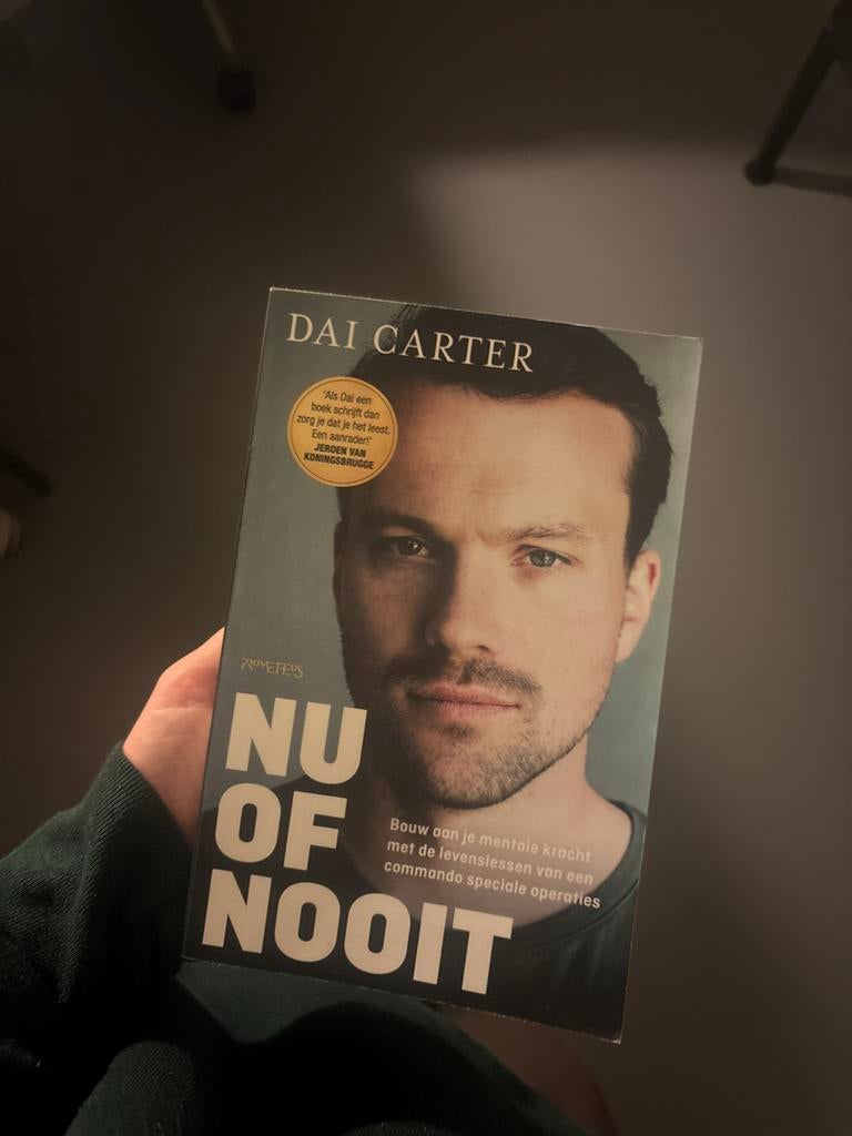 Nu of Nooit - Dai Carter, Boeken, Biografieën, Ophalen of Verzenden, Zo goed als nieuw, Overige