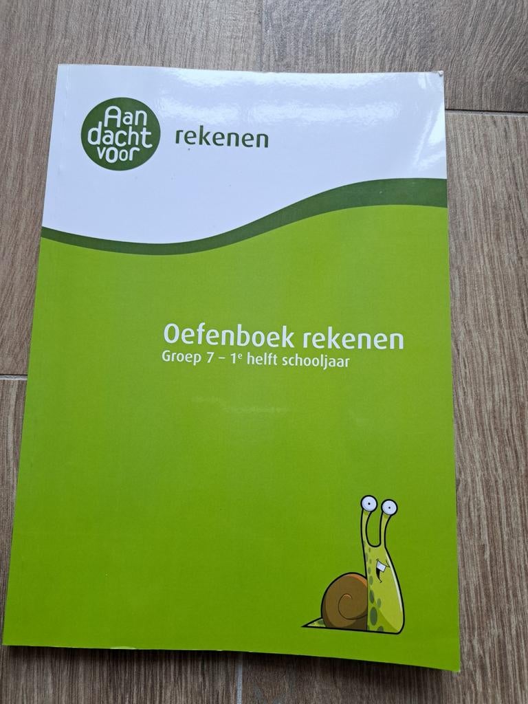 Oefenboek Rekenen Groep 7 - Leuke Sommen!, Boeken, Onbekend, Wiskunde A, Ophalen of Verzenden, Zo goed als nieuw