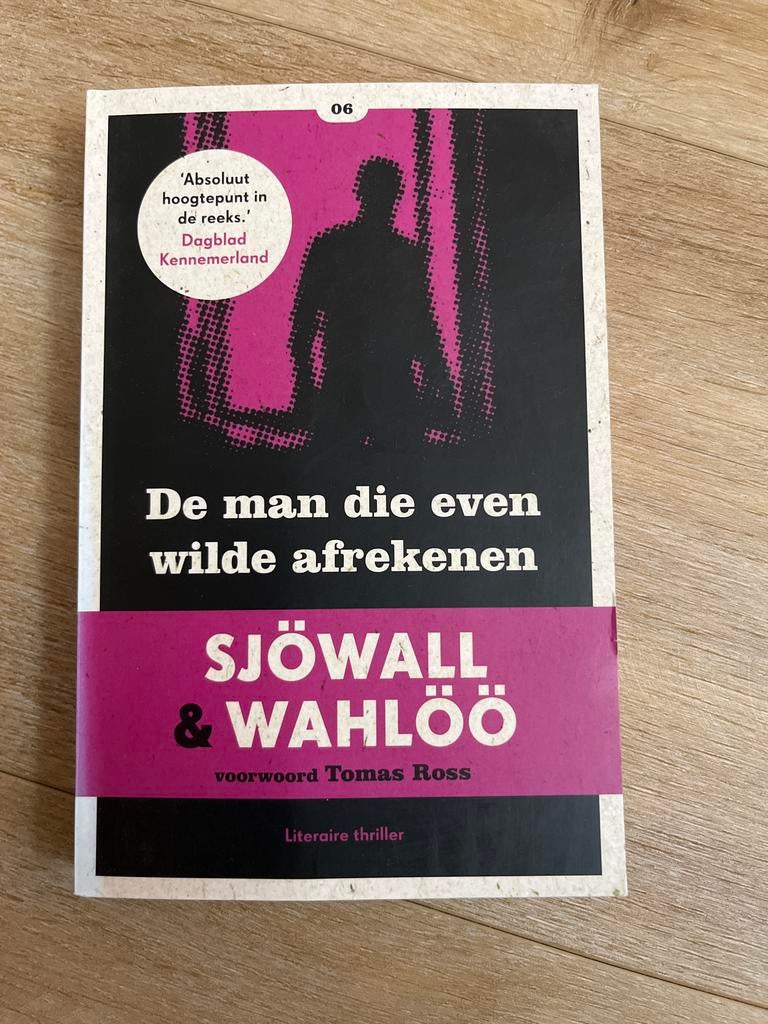 De man die even wilde afrekenen - Sjowall & Wahloo, Boeken, Detectives, Ophalen of Verzenden, Zo goed als nieuw