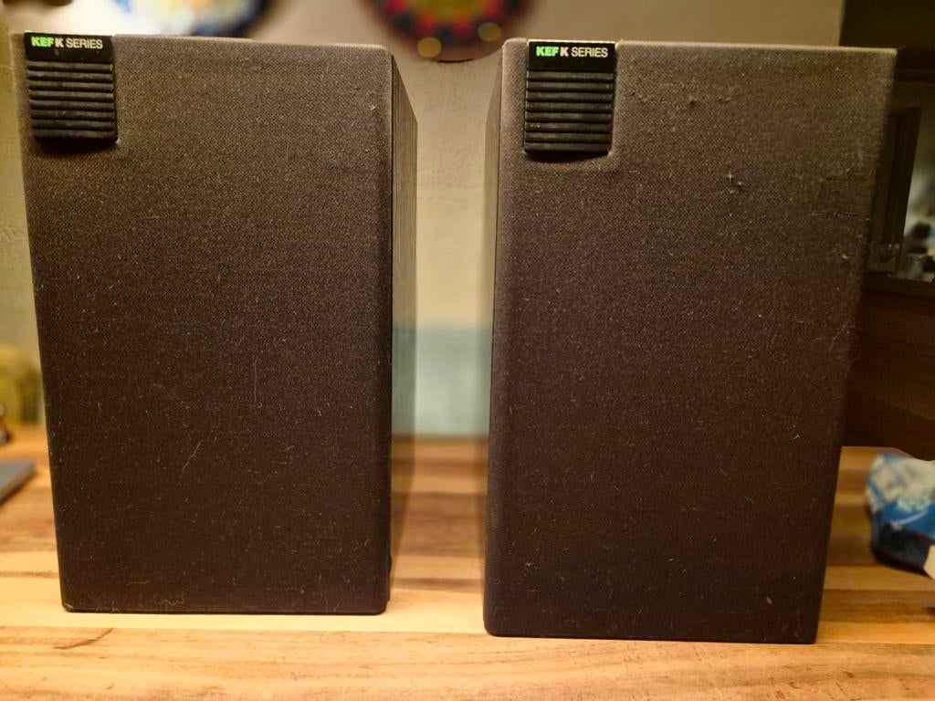 KEF Luidsprekers - Topkwaliteit Audio, Audio, Tv en Foto, Luidsprekers, Gebruikt, 60 tot 120 watt, Front, Rear of Stereo speakers