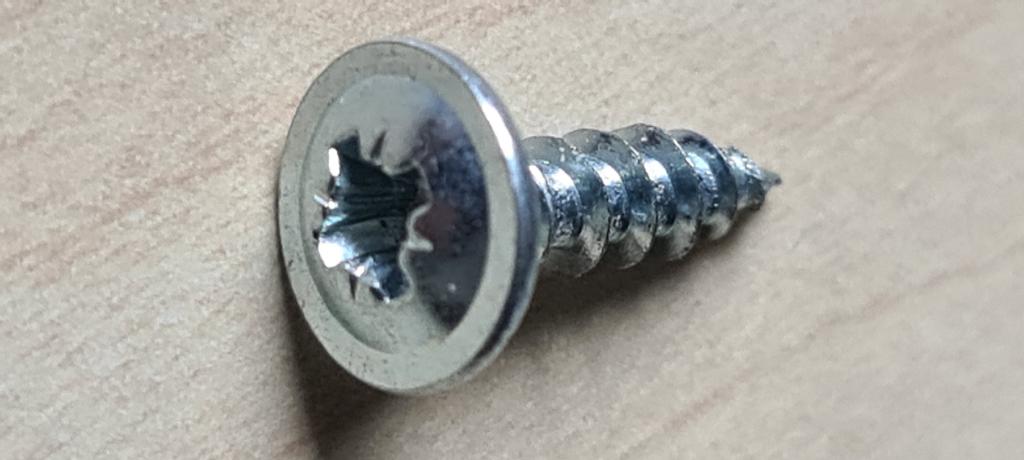 500 stuks Tellerkop 4x15mm Pozidriv verzinkte schroeven, Ophalen of Verzenden, Nieuw, Minder dan 50 mm, Schroeven