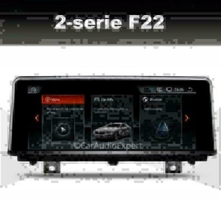 BMW 2serie F22 navigatie android 9.0 iDrive 8.8inch carkit, Ophalen of Verzenden, Nieuw