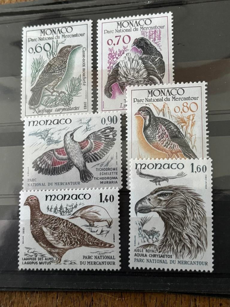Vogel, Monaco 1982, Ophalen of Verzenden, Postfris, Dier of Natuur