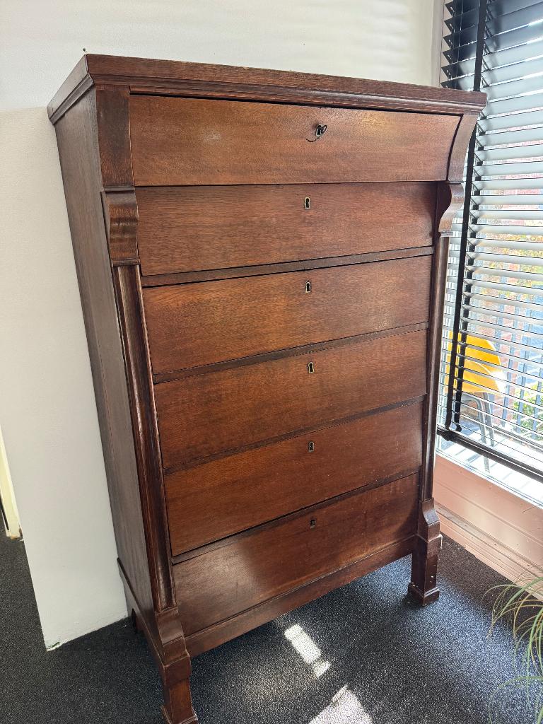 Laden / Linnenkast antiek, Antiek en Kunst, Ophalen