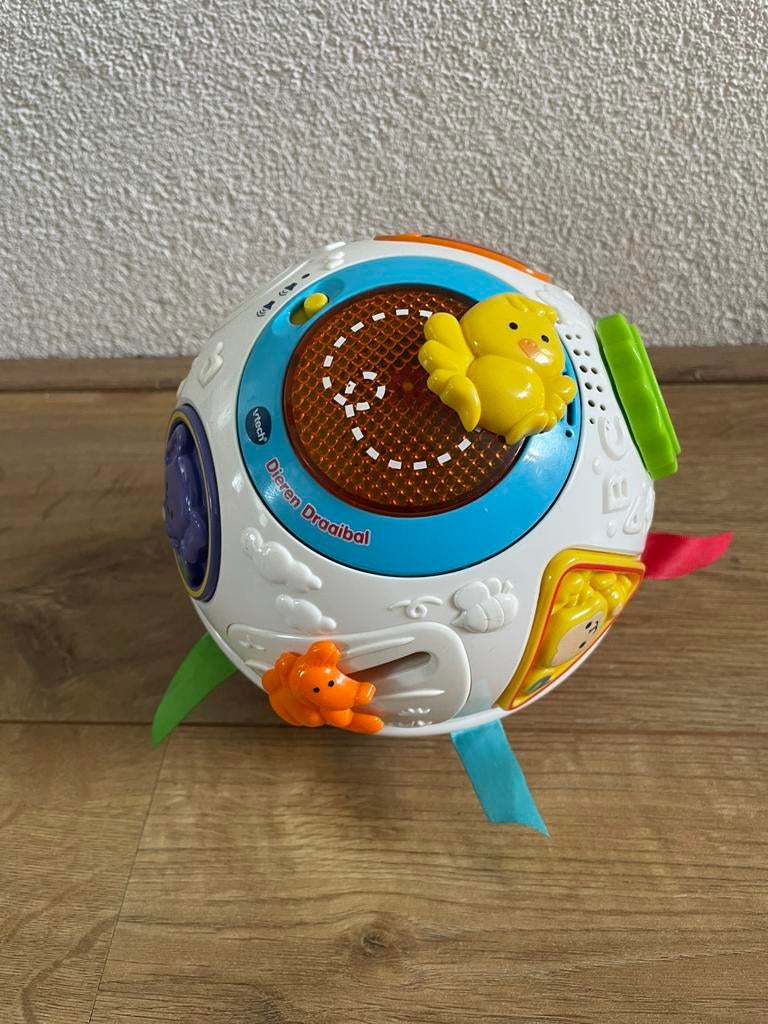 VTech draaibal dieren, Kinderen en Baby's, Speelgoed | Vtech, Ophalen of Verzenden, Gebruikt, 6 maanden tot 2 jaar