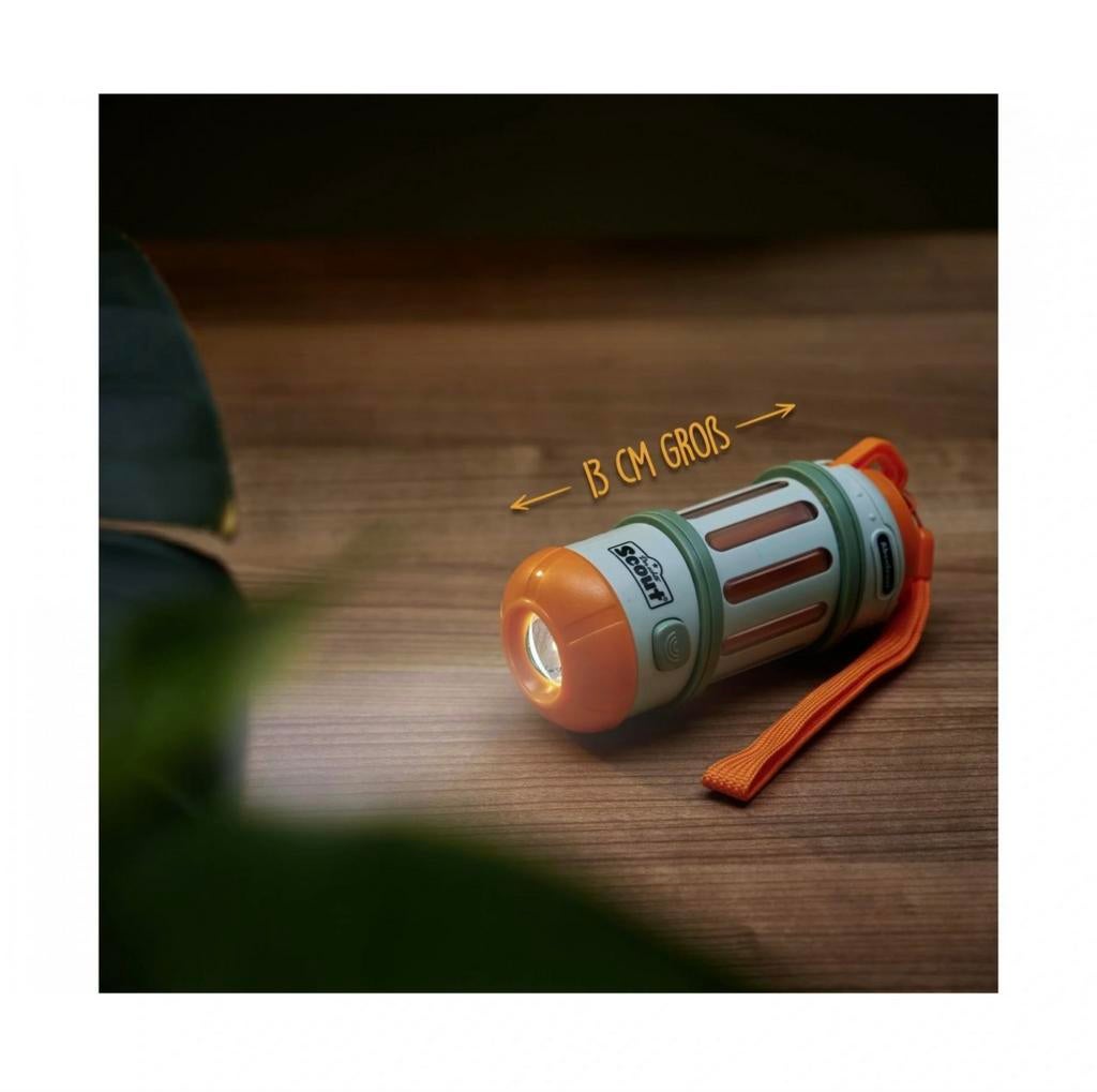 Scout - 2-In-1-Kinderen-Zaklamp - Buiten-Spel-Uitrusting, Nieuw, Ophalen of Verzenden, H, H
