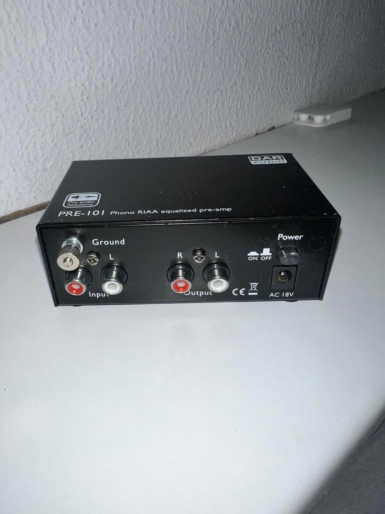 Dab phono voorversterker, Ophalen of Verzenden, Zo goed als nieuw, Minder dan 50 watt