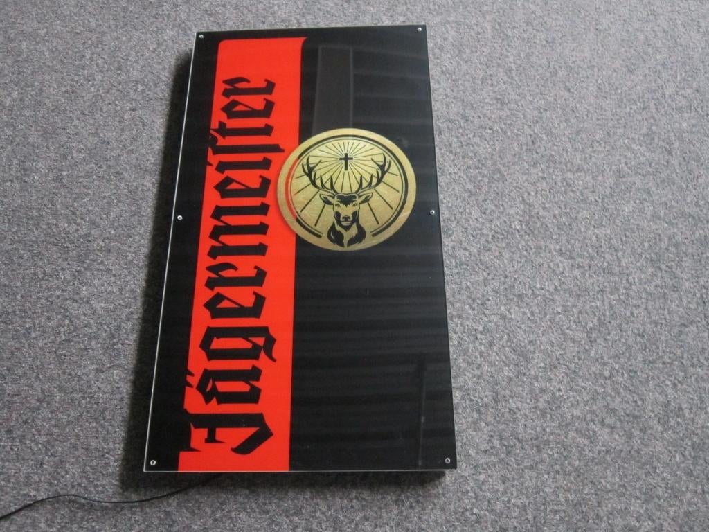 JAGERMEISTER LED LICHTRECLAME, Ophalen, Nieuw, Lichtbak of (neon) lamp