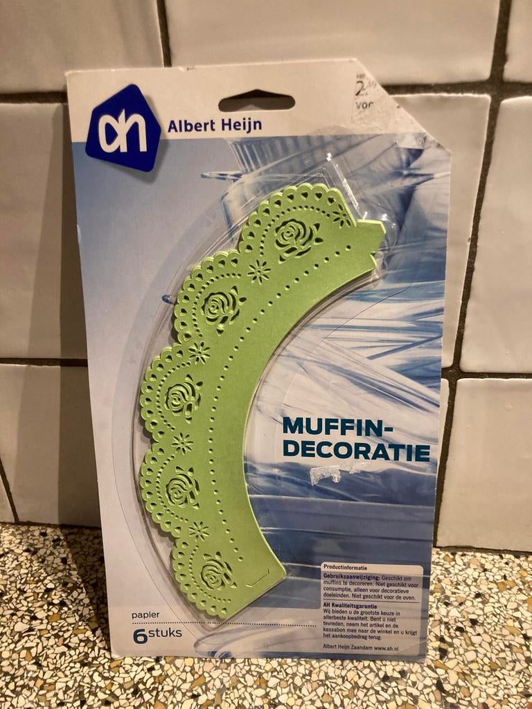 Muffin decoratie, Ophalen of Verzenden, Zo goed als nieuw, Taarten, Bakvorm