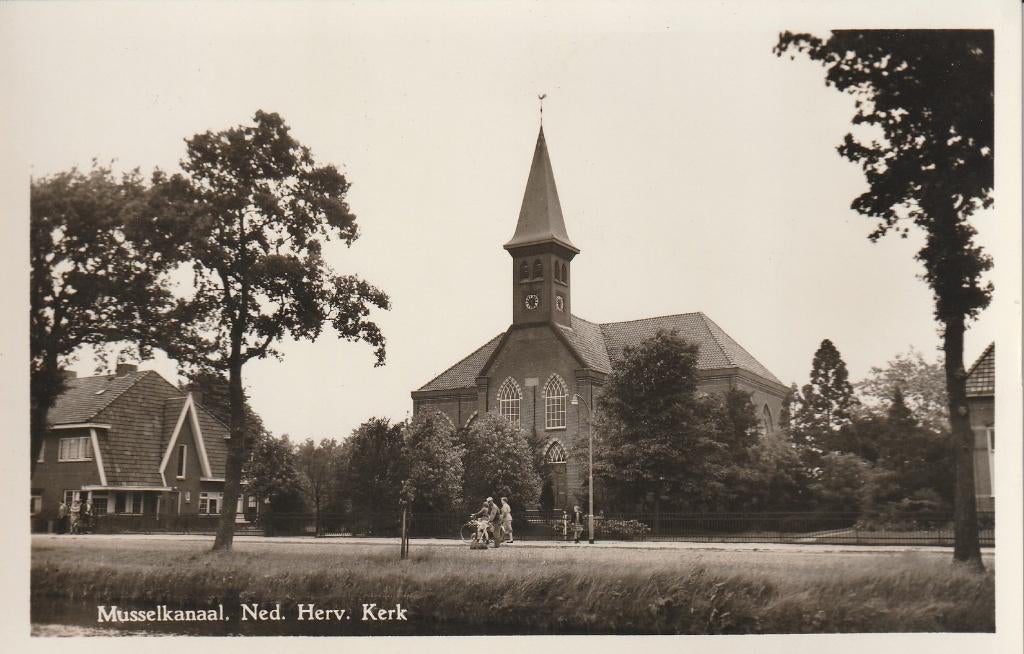 Musselkanaal, Ophalen of Verzenden, 1940 tot 1960, Ongelopen, Groningen