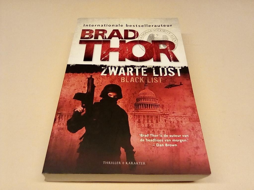 brad thor /// zwarte lijst ///, Boeken, Thrillers, Ophalen of Verzenden, Zo goed als nieuw, Brad thor