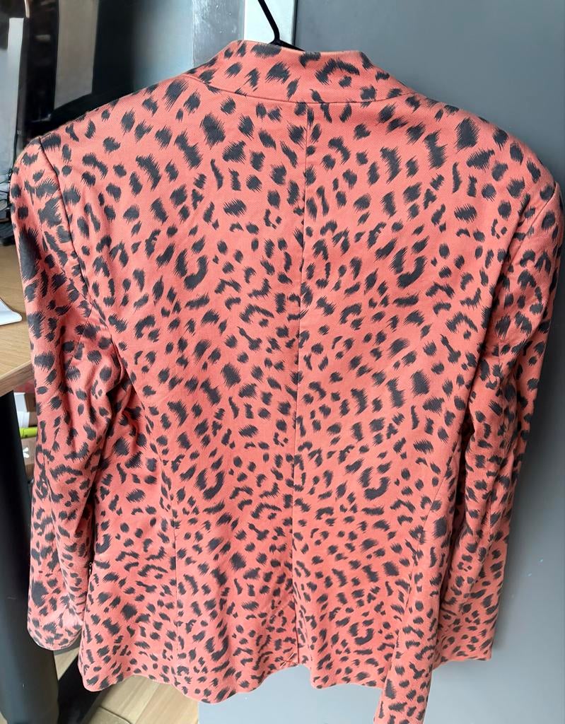 Scotch & Soda Jasje met Luipaardprint - Maat M, Ophalen of Verzenden, Zo goed als nieuw, Maat 38/40 (M), Bruin