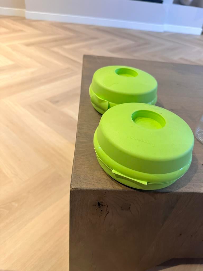 Tupperware Burger containers, Huis en Inrichting, Keuken | Tupperware, Ophalen, Zo goed als nieuw, Overige typen