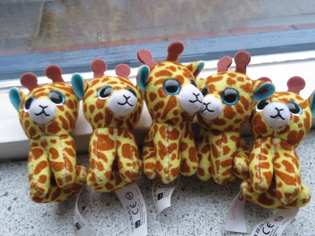 Giraffe giraf girafje Safari Mc Donalds Happy Meal TY, Ophalen of Verzenden, Zo goed als nieuw